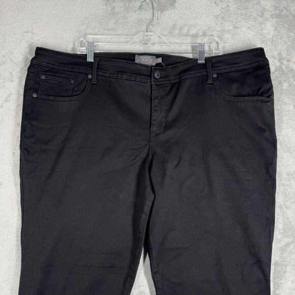 Torrid Jeans Women 26 Short Black Luxe Skinny Casual Neutral Minimal Grunge Punk - Picture 4 of 11